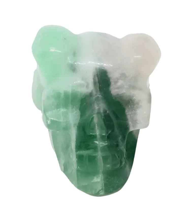 232g Fluorite Crystal Horned Skull