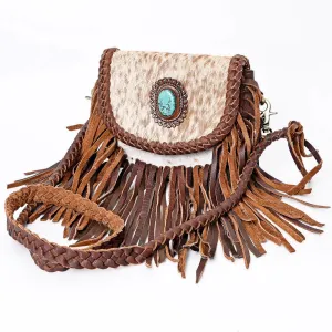 American Darling Hairon and Fringe Crossbody Bag