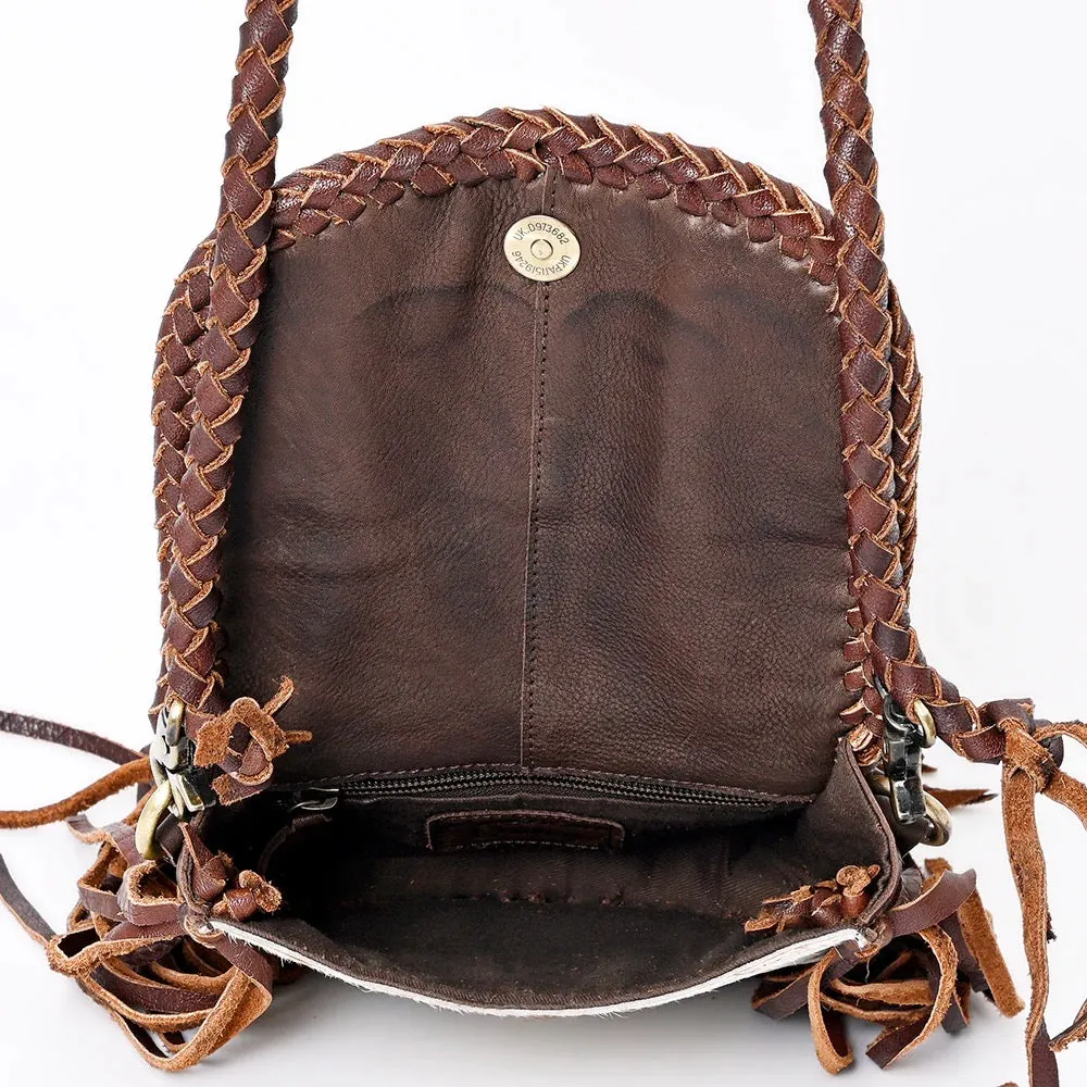 American Darling Hairon and Fringe Crossbody Bag