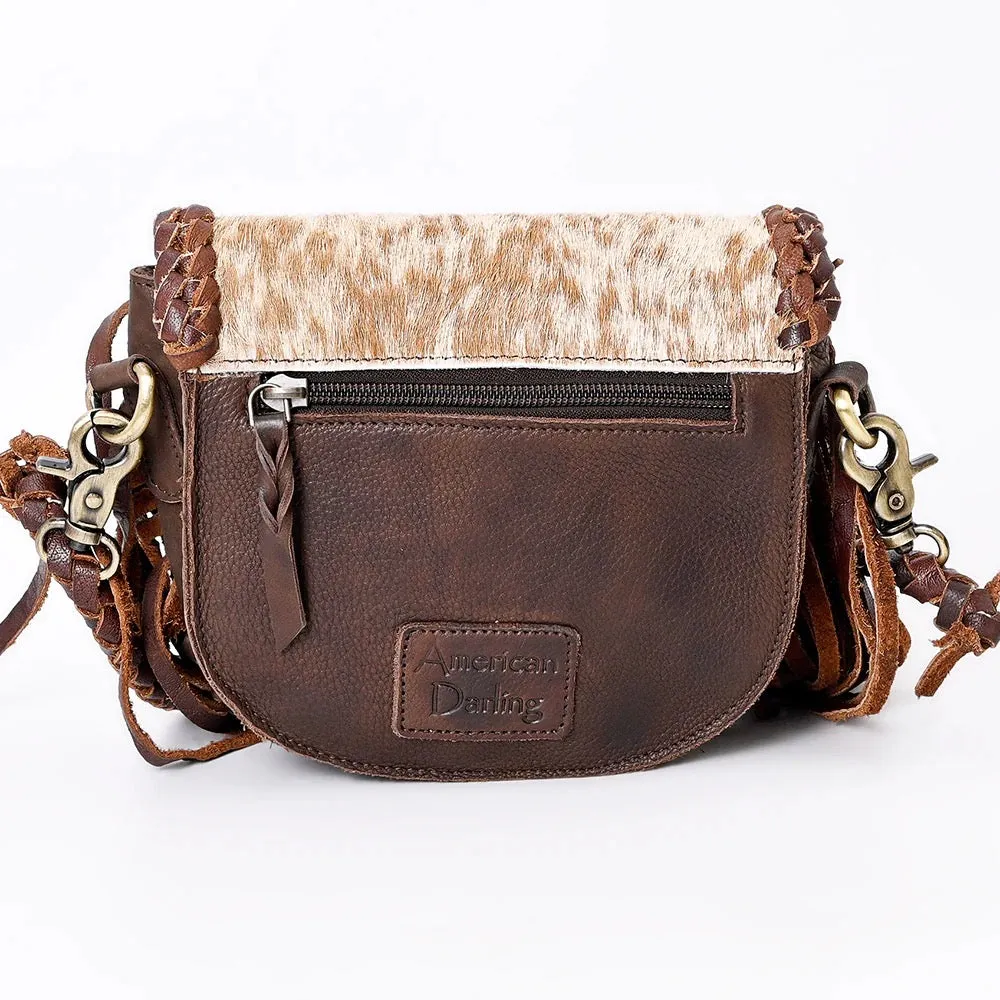 American Darling Hairon and Fringe Crossbody Bag