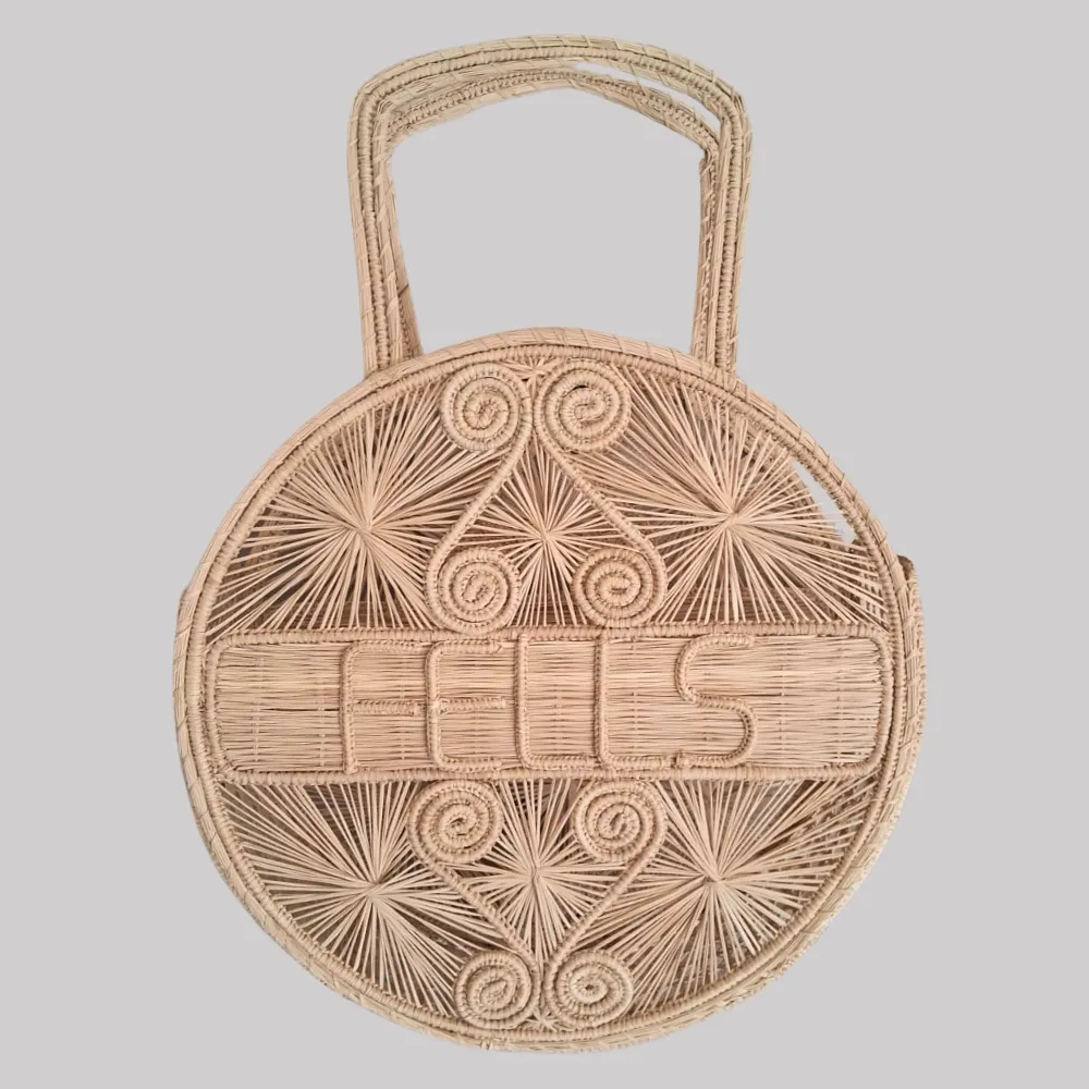 APALMA's Custom Straw Bag - Choose the name and color