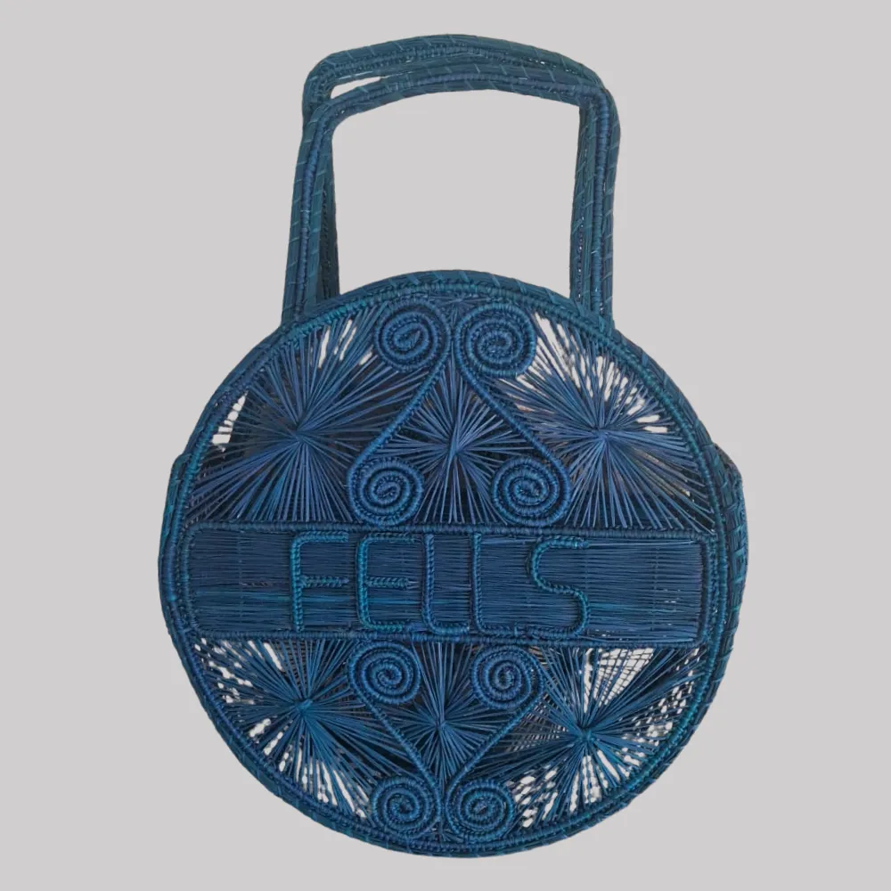 APALMA's Custom Straw Bag - Choose the name and color
