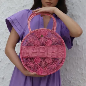 APALMA's Custom Straw Bag - Choose the name and color