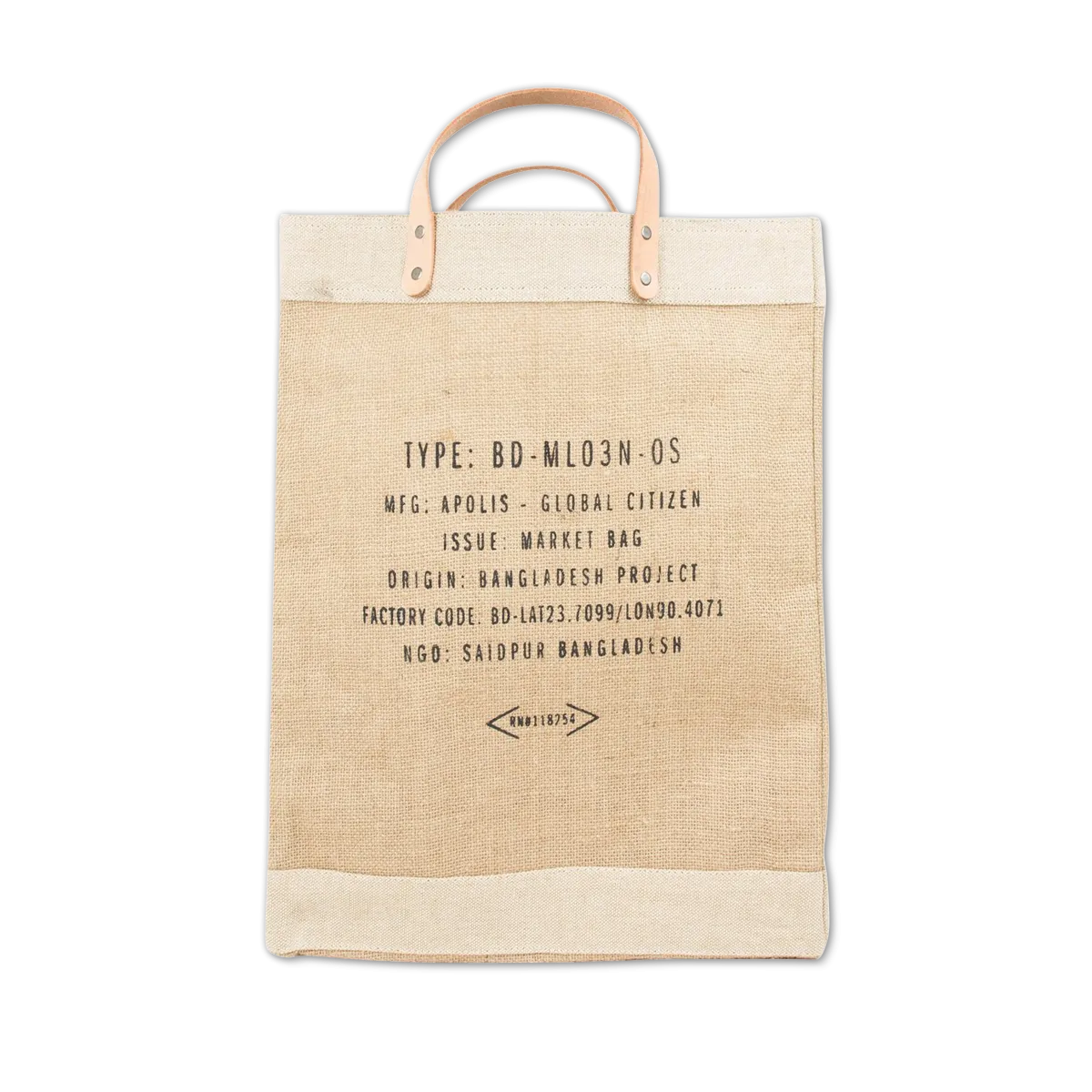 Apolis x INR: Market Bag Ventura