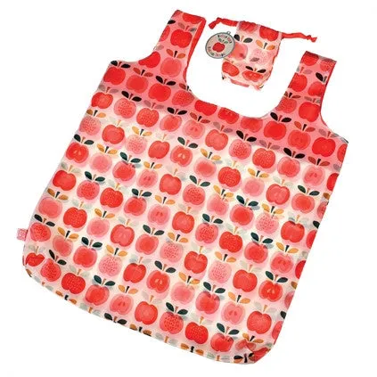 Apple Design Foldaway Shopping Bag