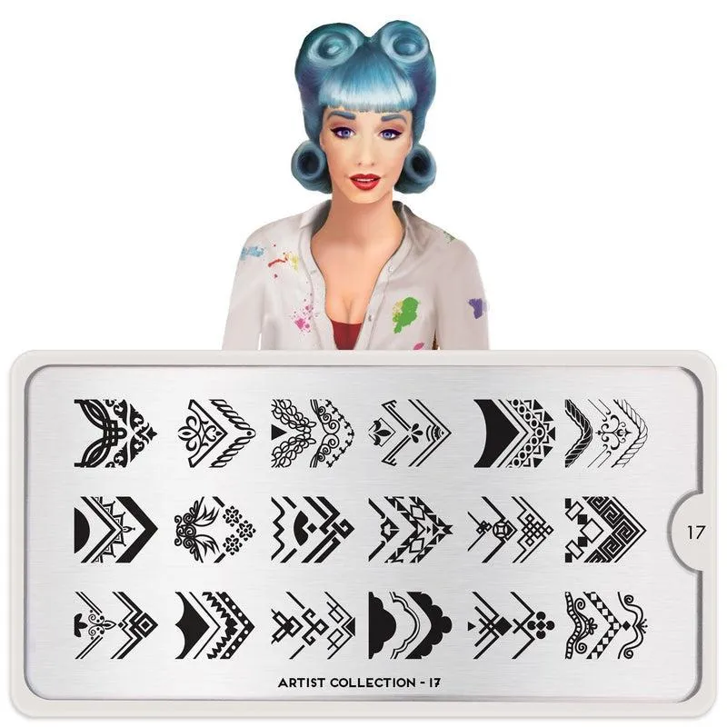 Artist 17 ✦ Nail Stamping Plate