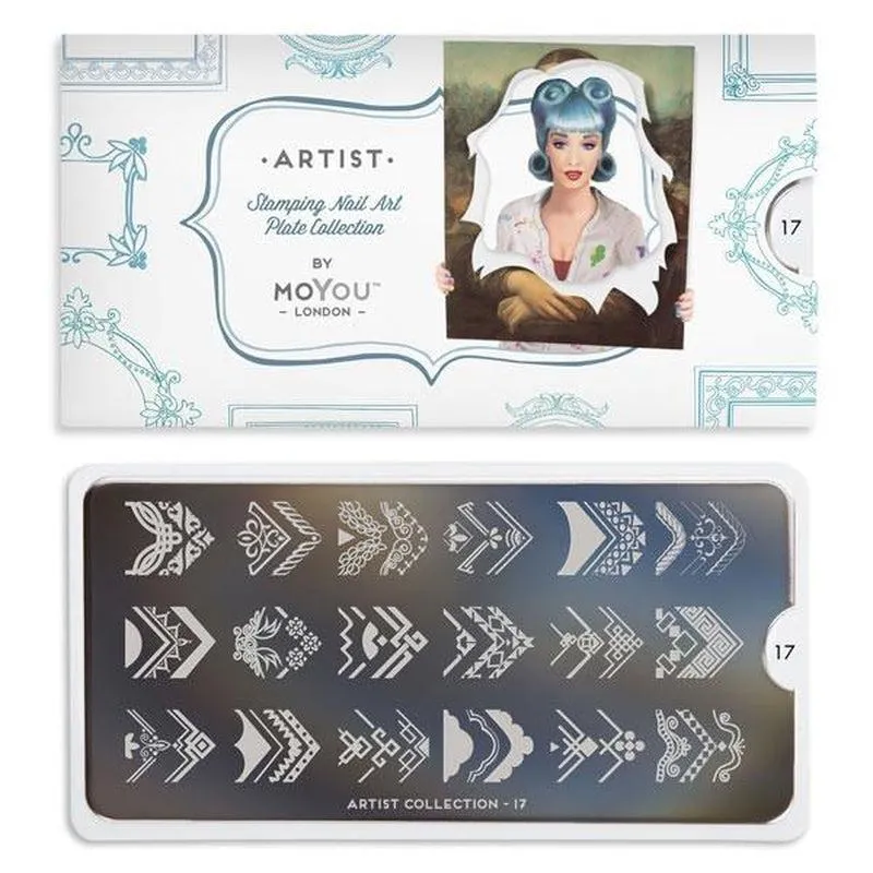 Artist 17 ✦ Nail Stamping Plate