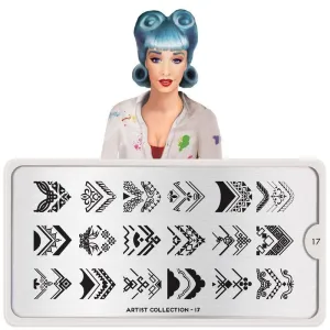 Artist 17 ✦ Nail Stamping Plate