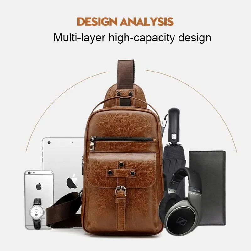Backpack Waist Shoulder bag compatible with Ebook, Tablet and for Cubot X19 (2019) - Black