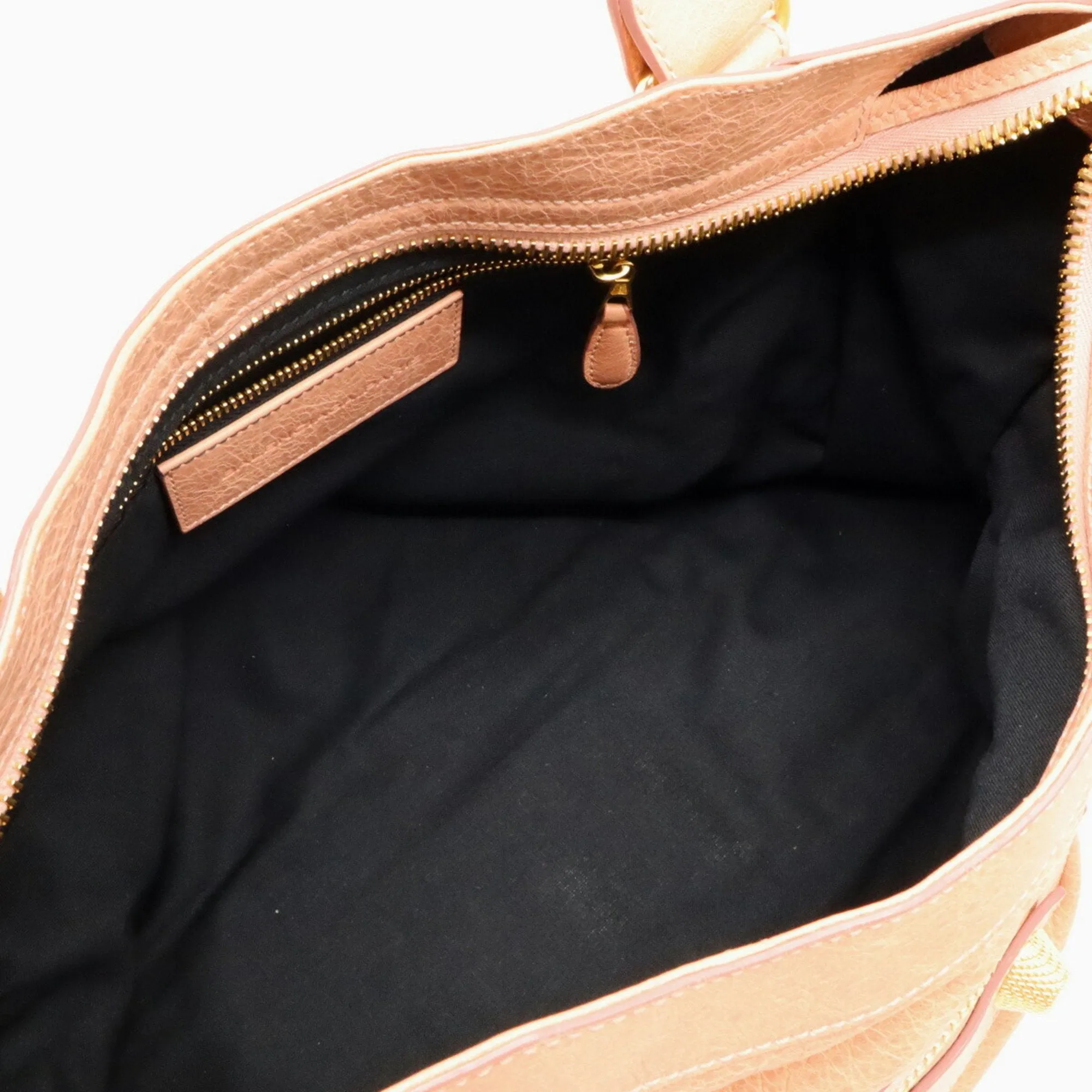Balenciaga City Brown Leather Bag
