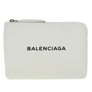 Balenciaga White Leather Bag