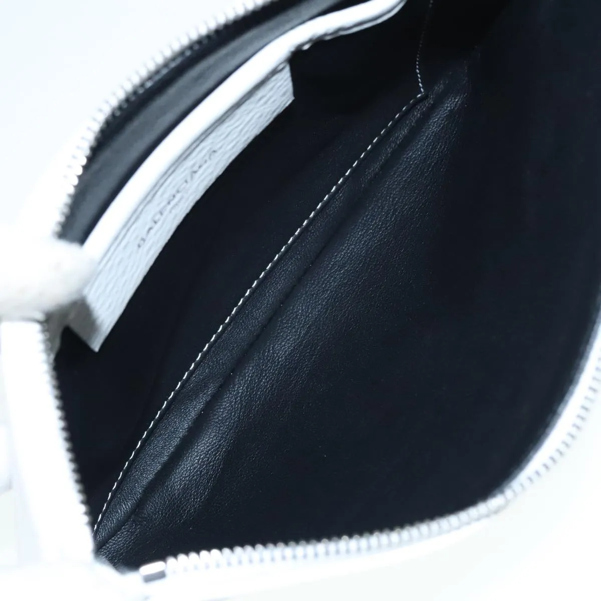 Balenciaga White Leather Bag