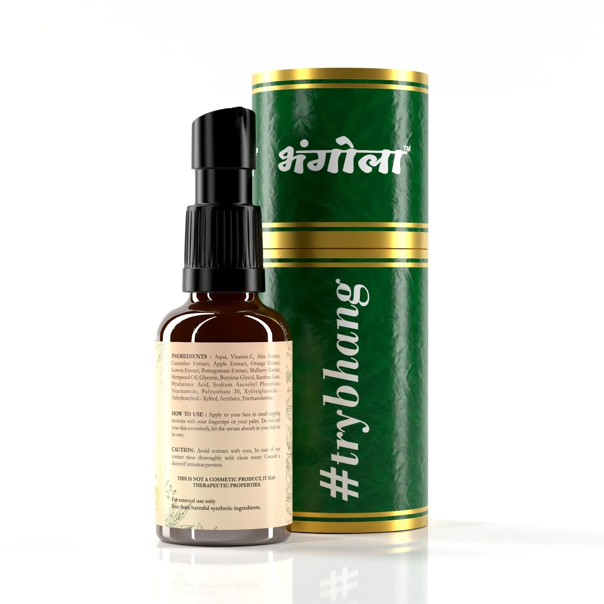 Bhangola - Hemp Face Serum (30ml)