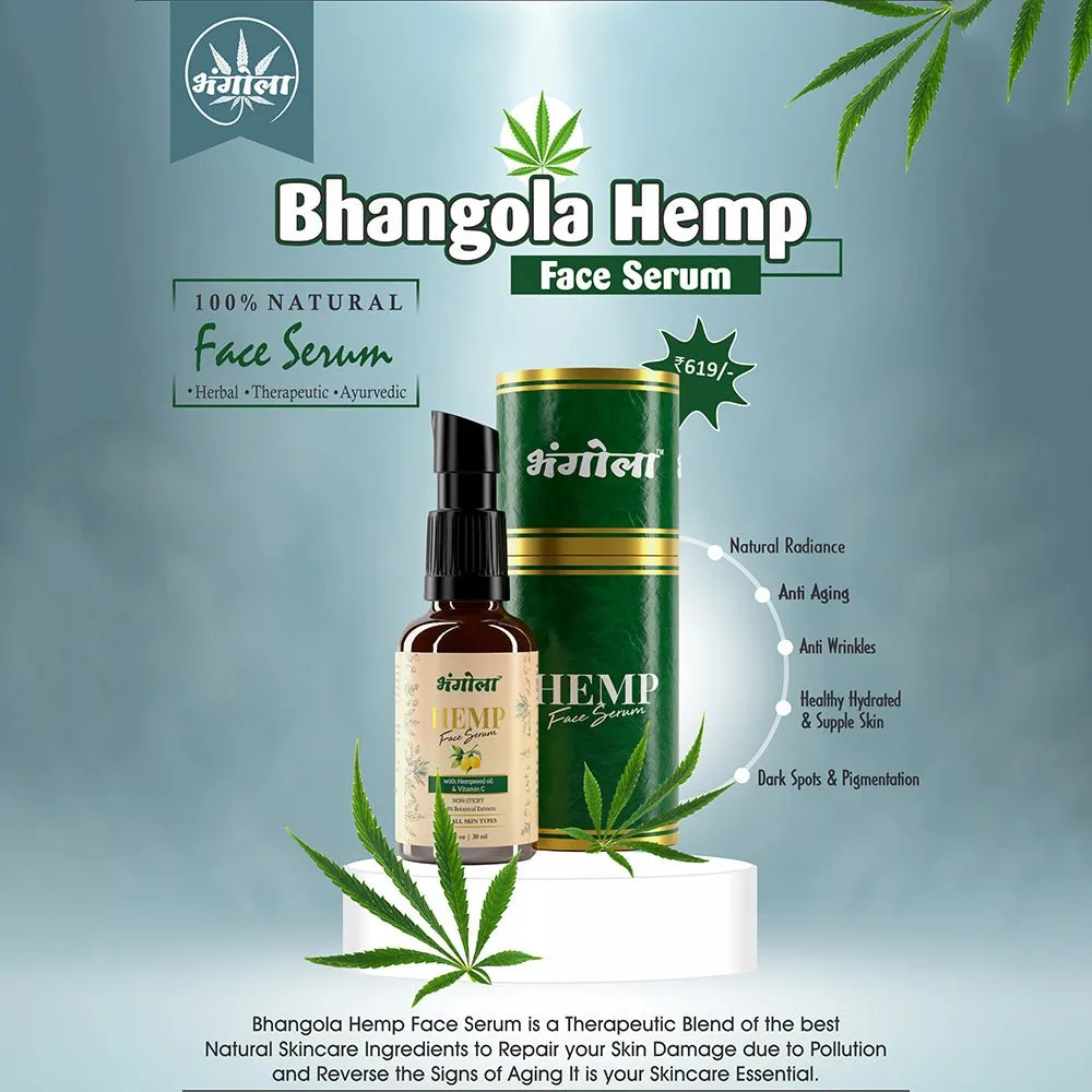 Bhangola - Hemp Face Serum (30ml)