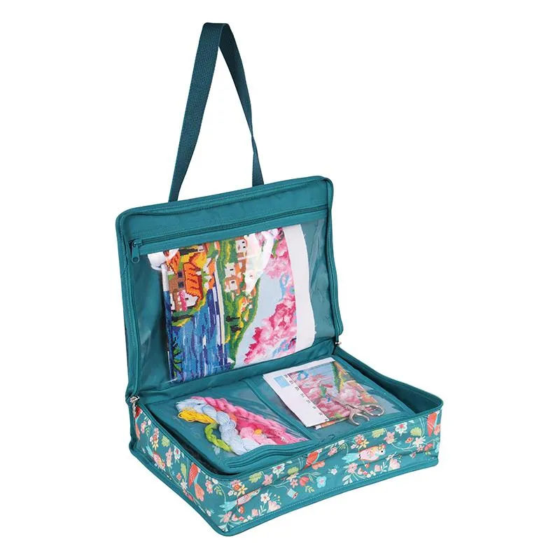 Bird Aviary Craft Project Bag