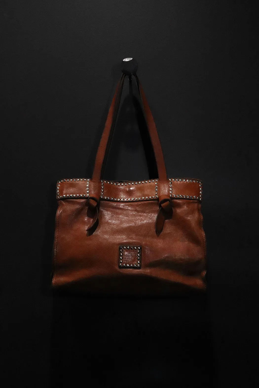 CAMPOMAGGI angelica shopping bag | cognac
