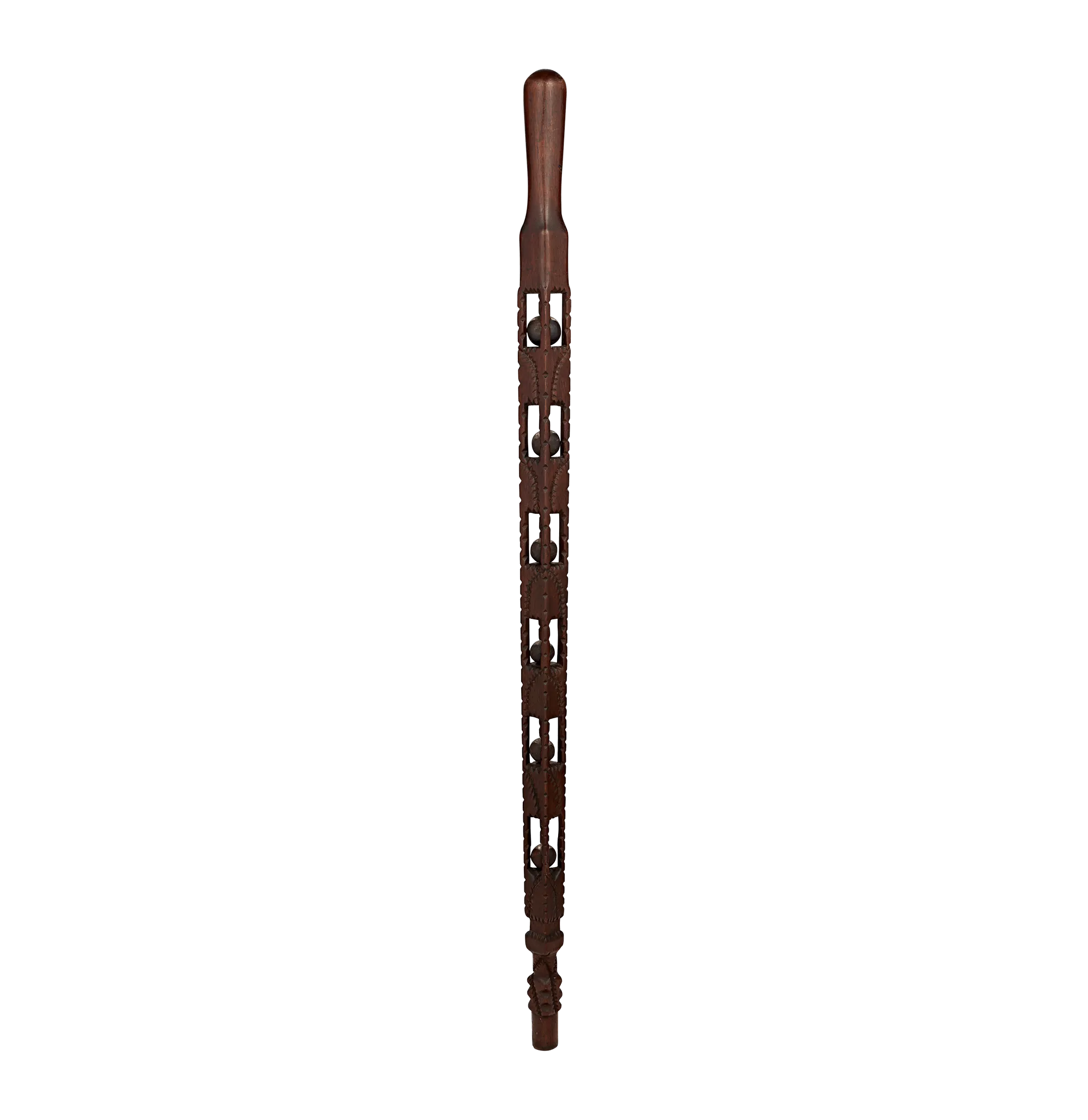 Carved Puzzle Cane