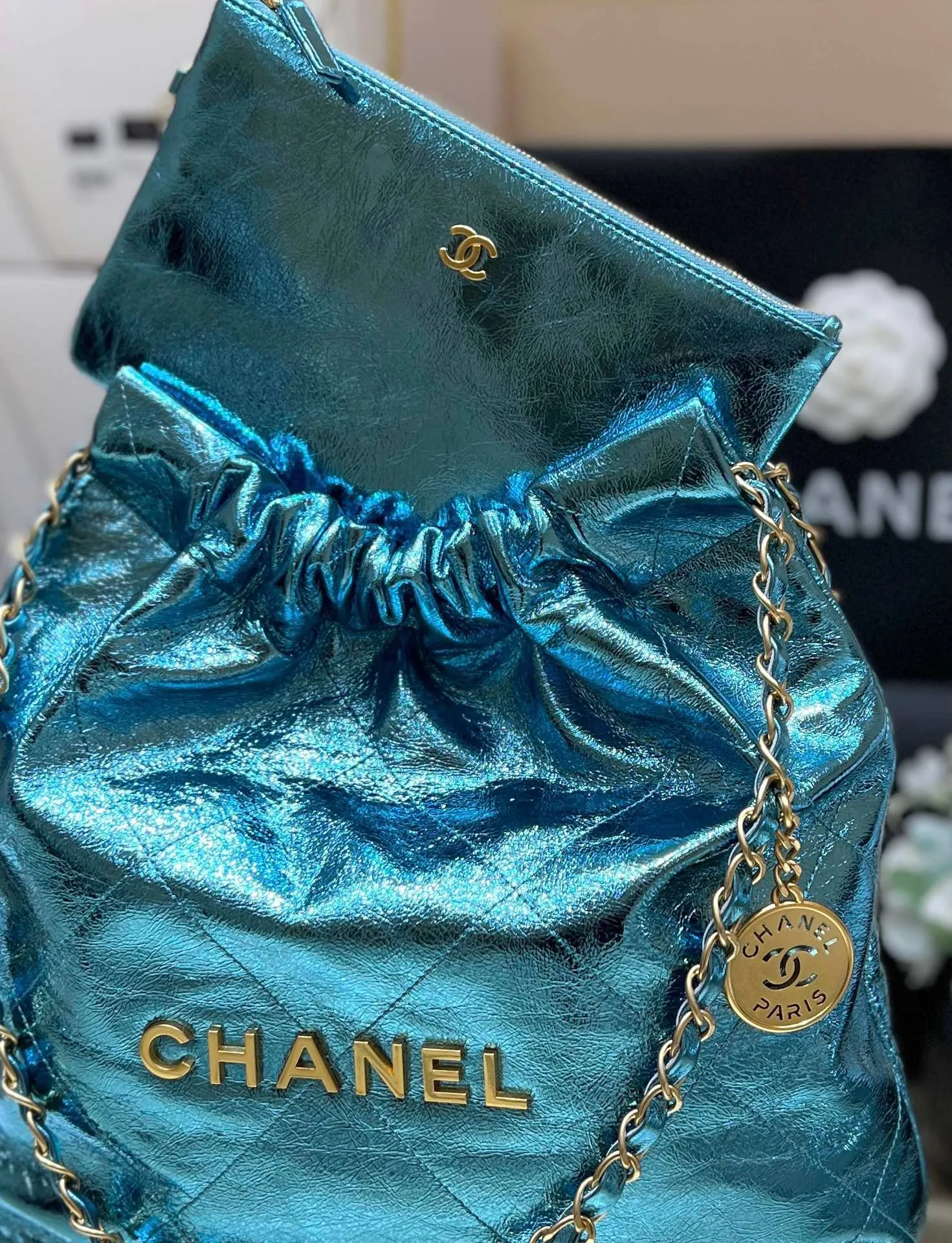 CC1084 CHANEL 22 Bag / HIGHEST QUALITY VERSION / Small/Medium