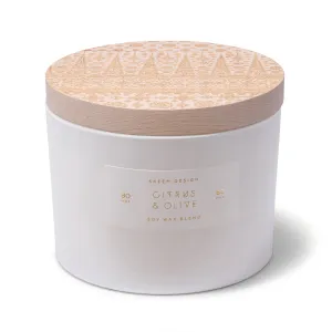 Citrus   Olive 3-Wick Candle