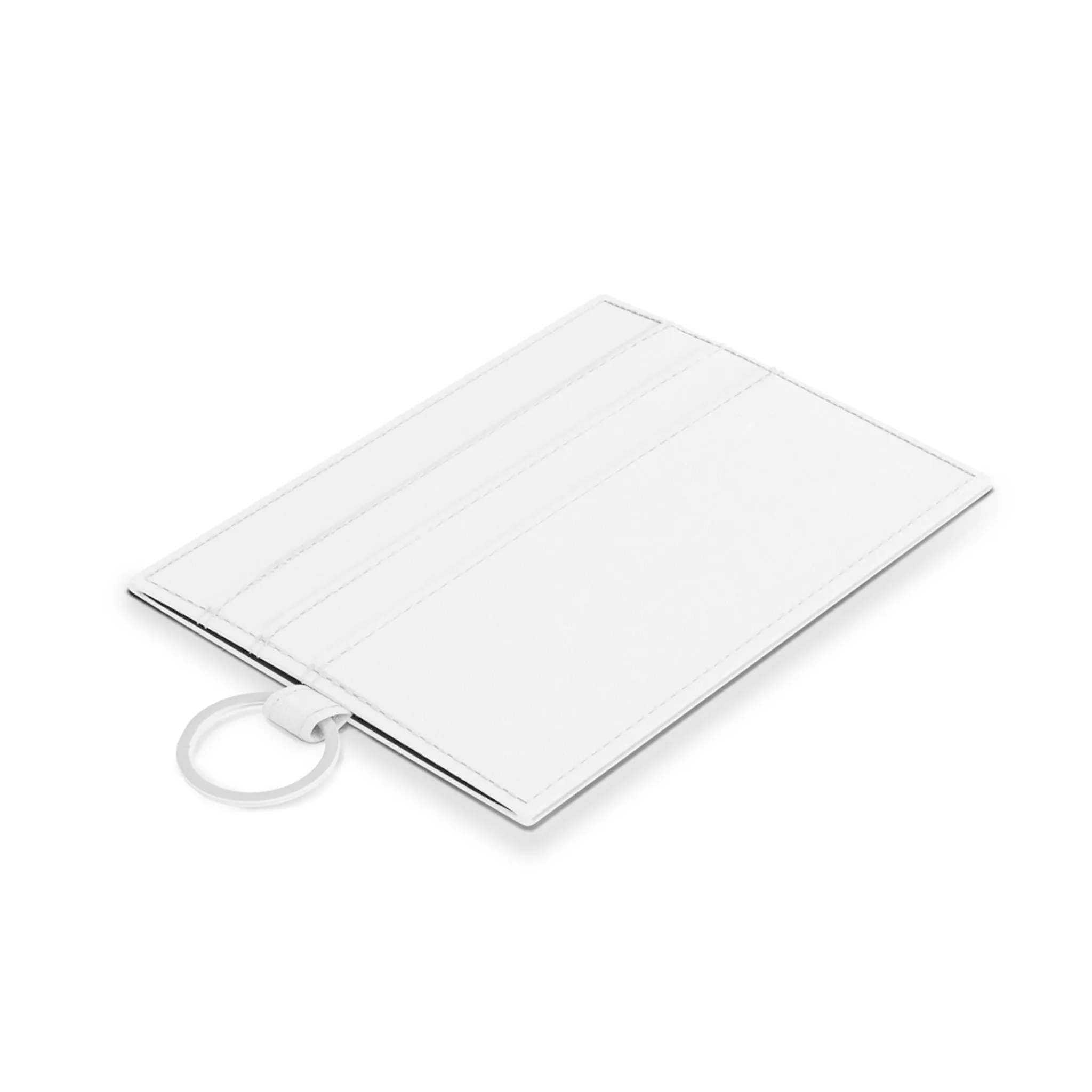 Colorful design of a touristic city Saffiano Leather Card Holder