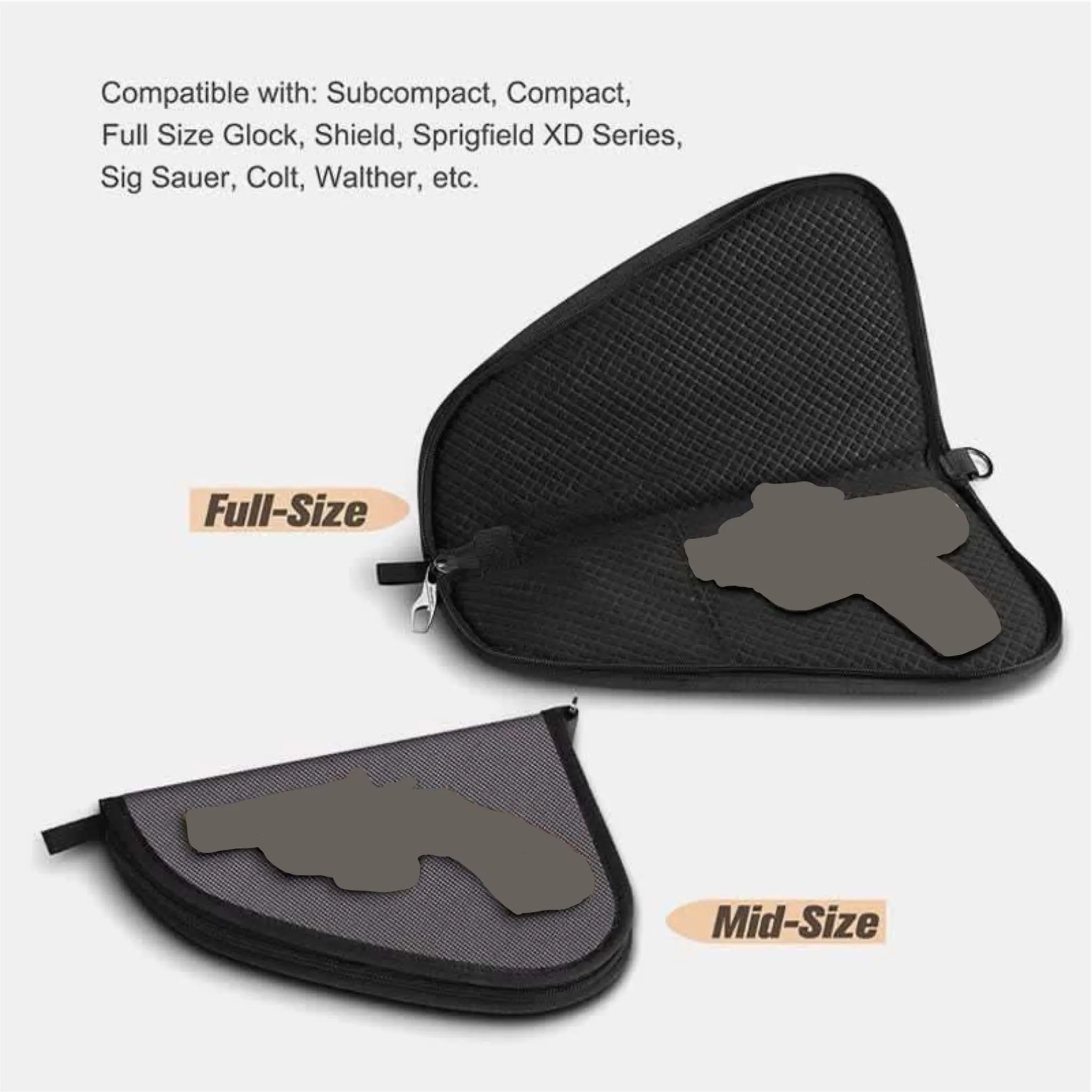 Concealed Carry Pouch Tactical Soft Rug Case
