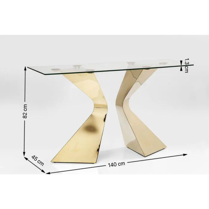 Console Table Gloria Gold