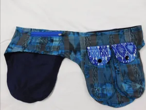 Cotton Brocade Tribal Print Double-Sided Fanny Pack
