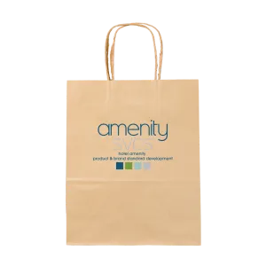 Custom Branded Recycled Paper Pet Welcome Bag