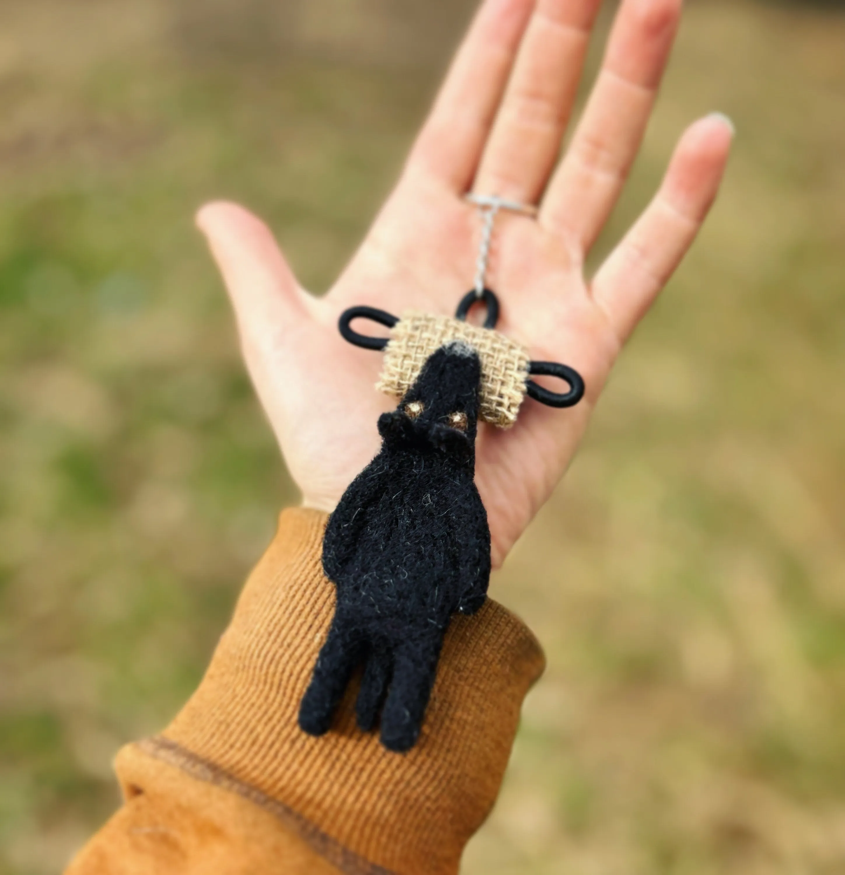 Custom Felted Dog Keychains