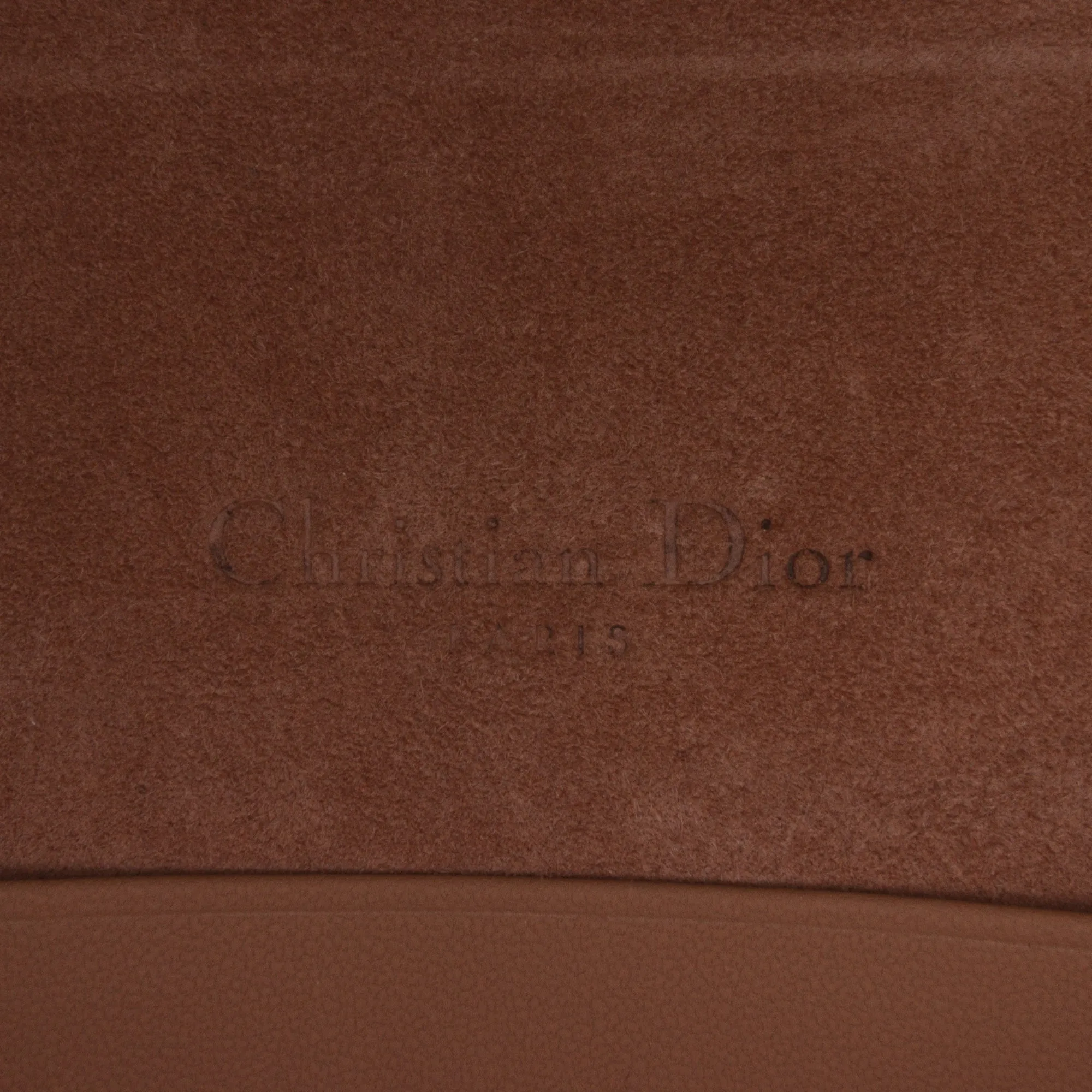 Dior Saddle Belt Pouch Light Brown Smooth Leather