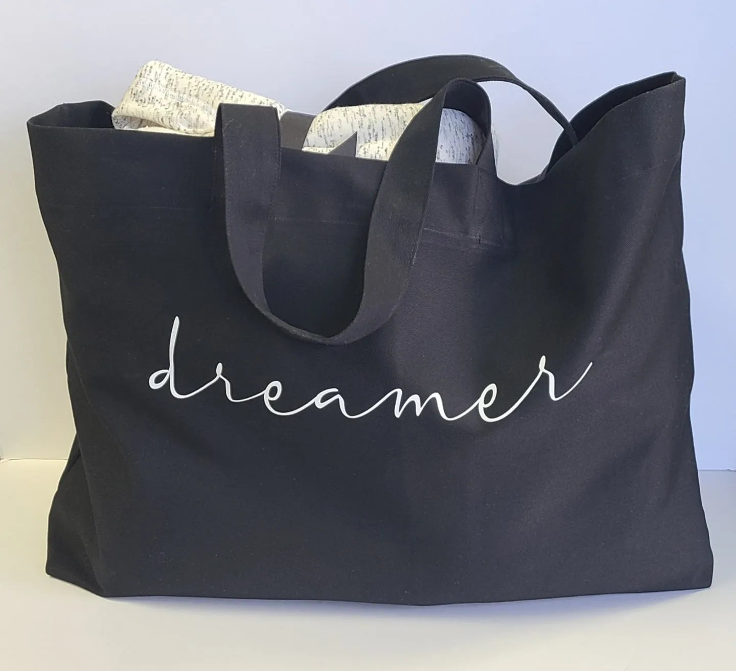 Dreamer Tote Bag Black
