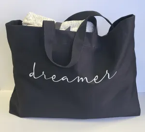 Dreamer Tote Bag Black