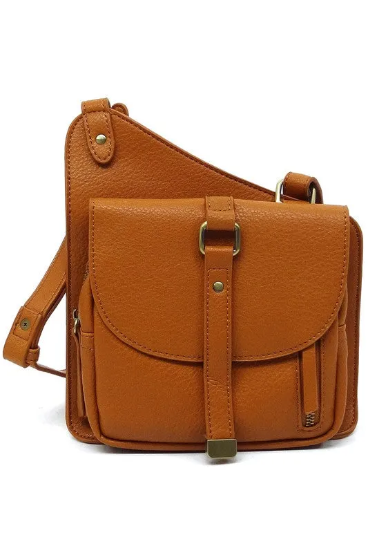 Fashion Flat Crossbody Bag