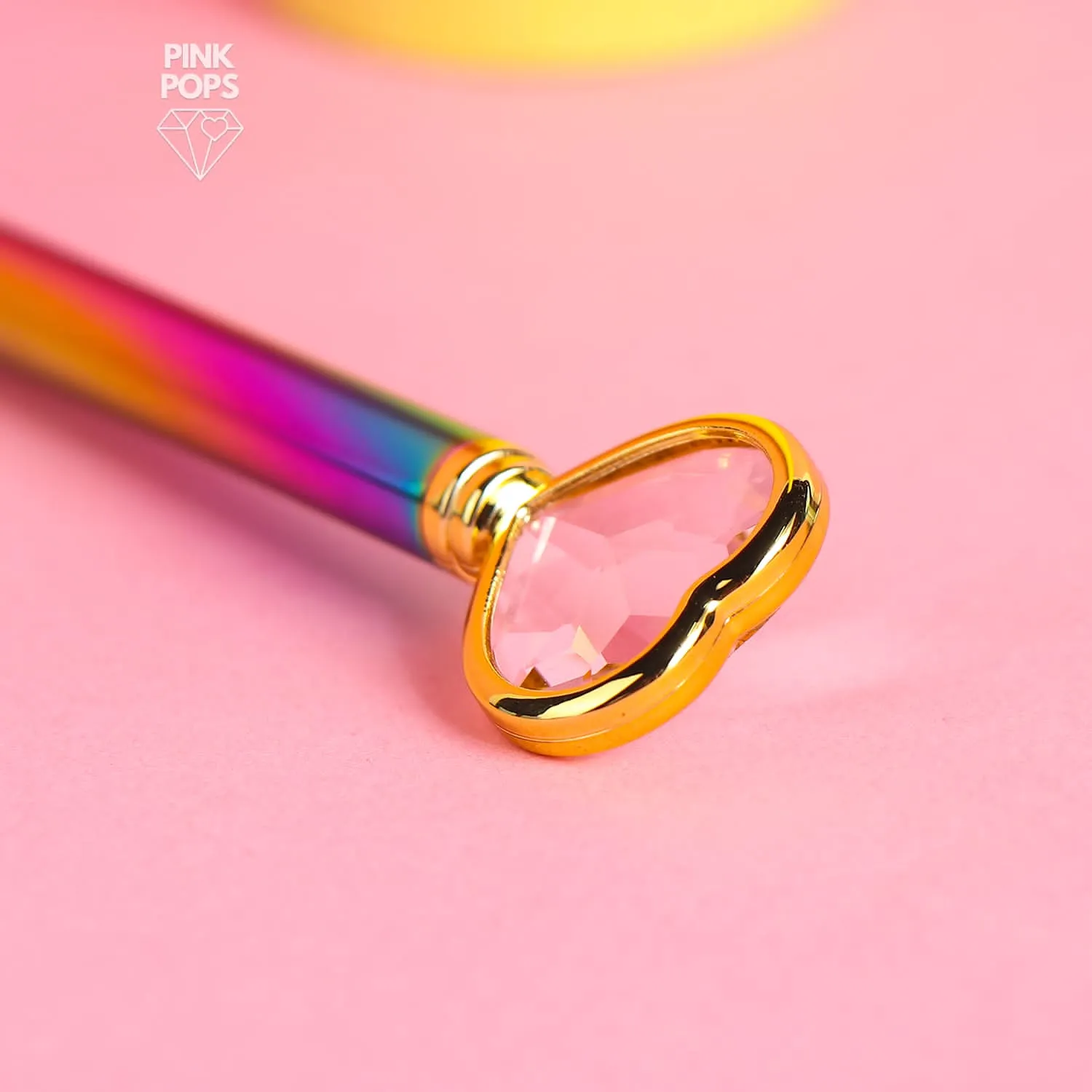 Fayx Diamond Heart Gel Pen