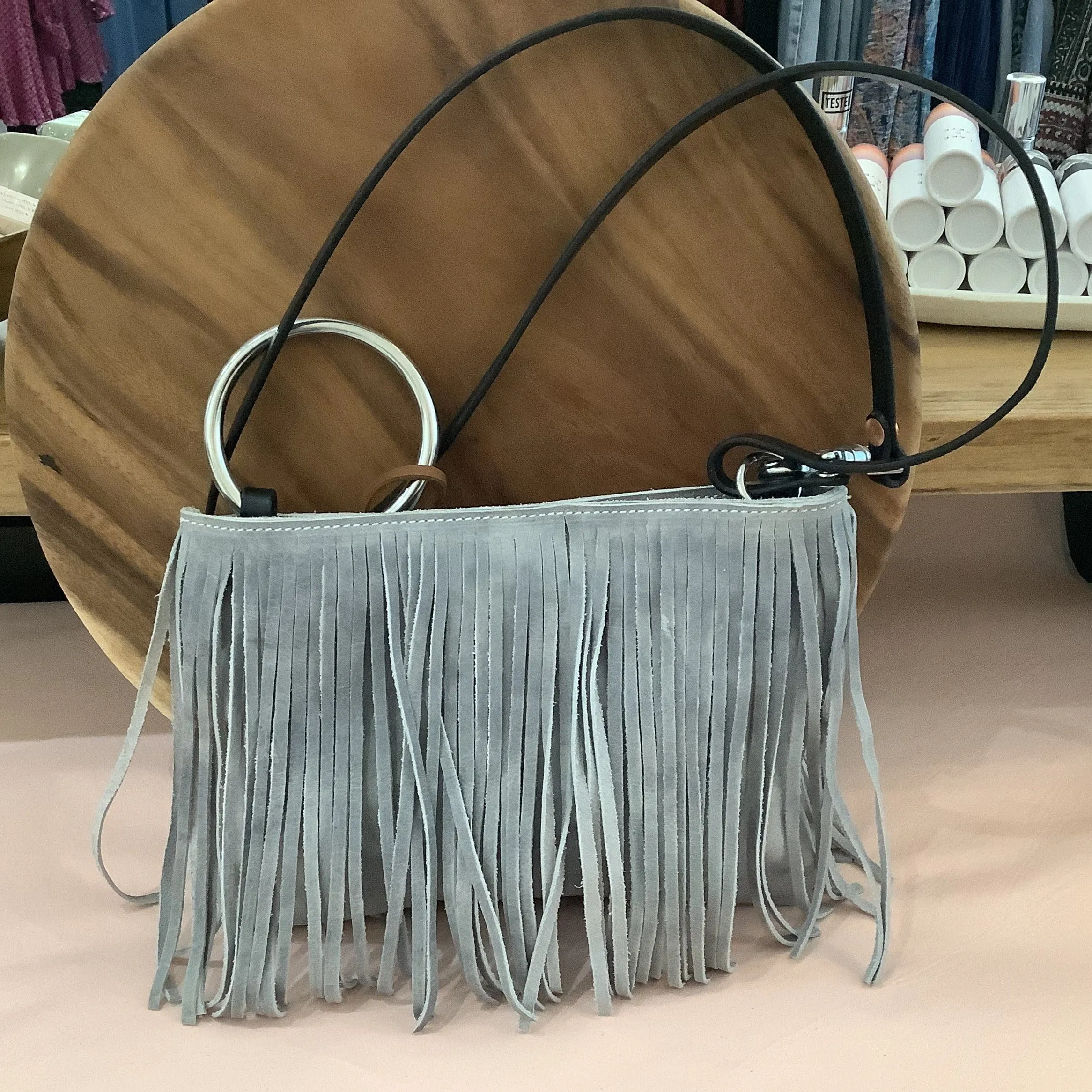 Fringe Crossbody Bag
