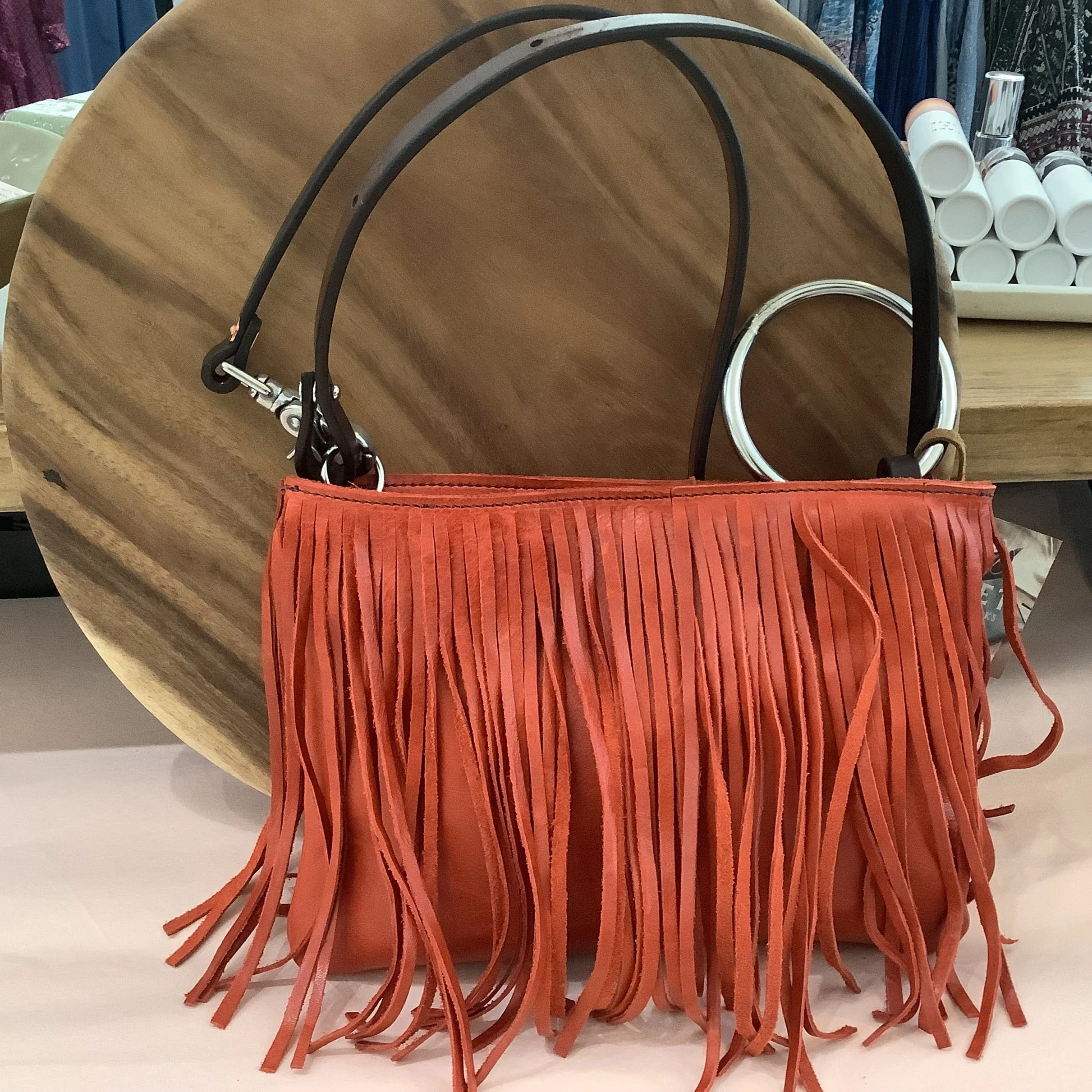 Fringe Crossbody Bag