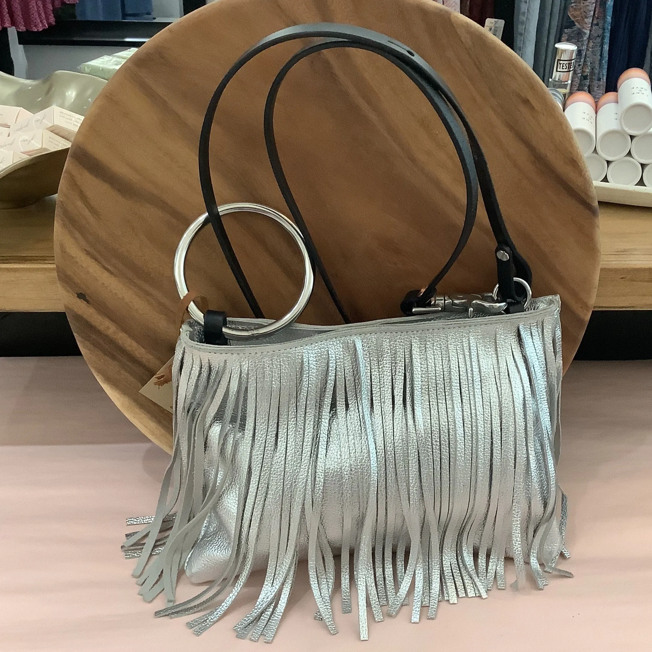 Fringe Crossbody Bag