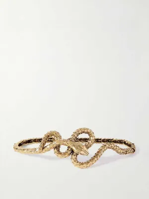 Gold-tone belt