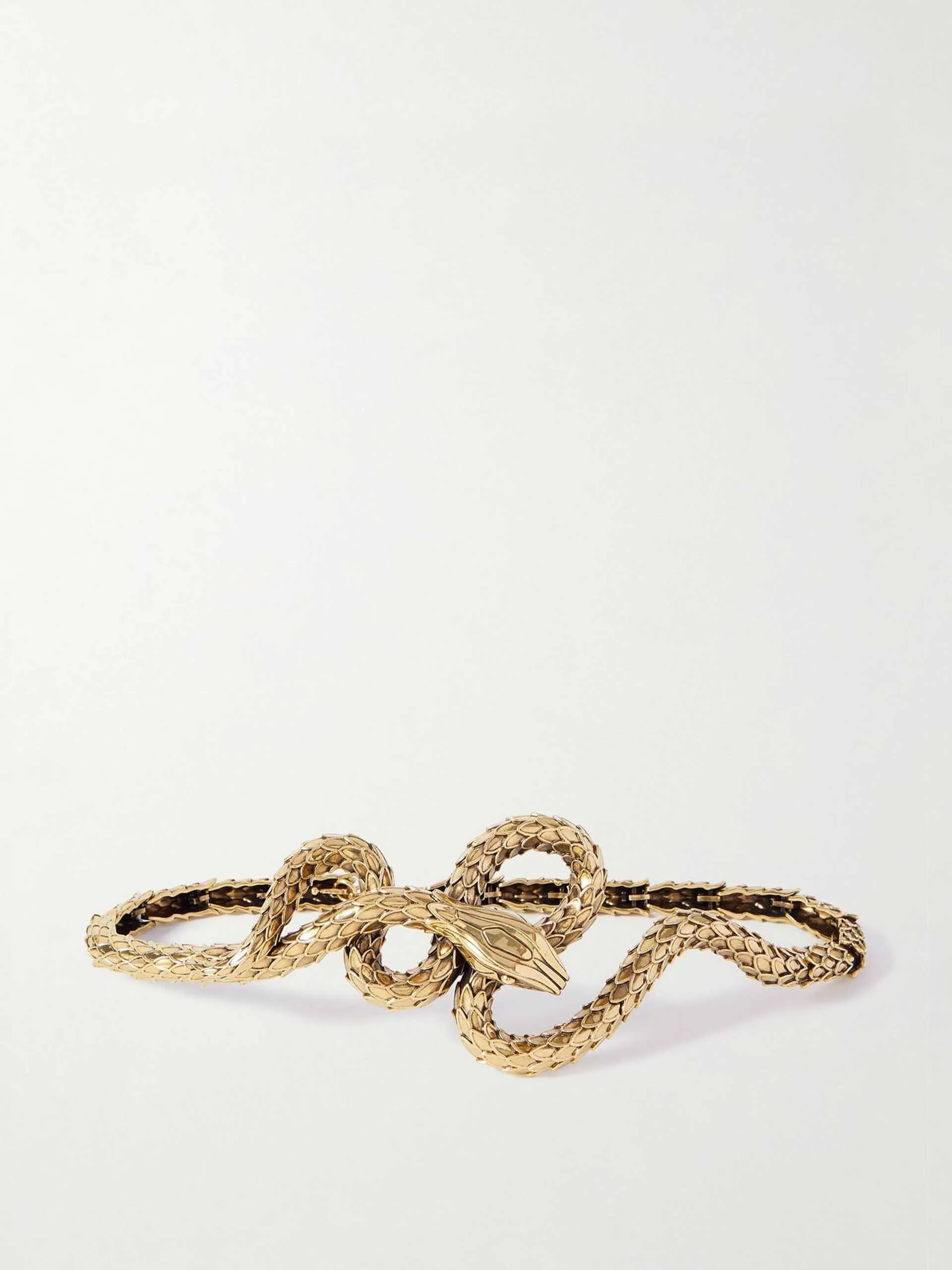 Gold-tone belt