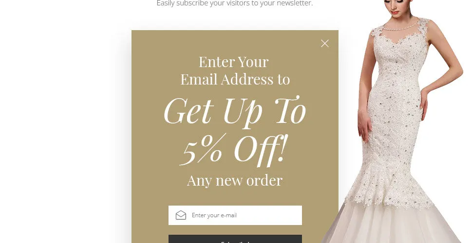 Grand Bridal Magento Website