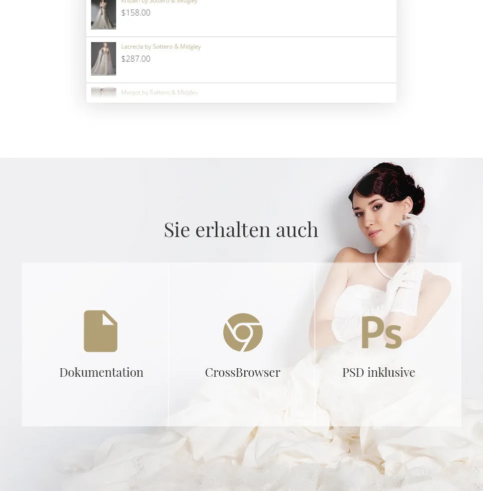 Grand Bridal Magento Website