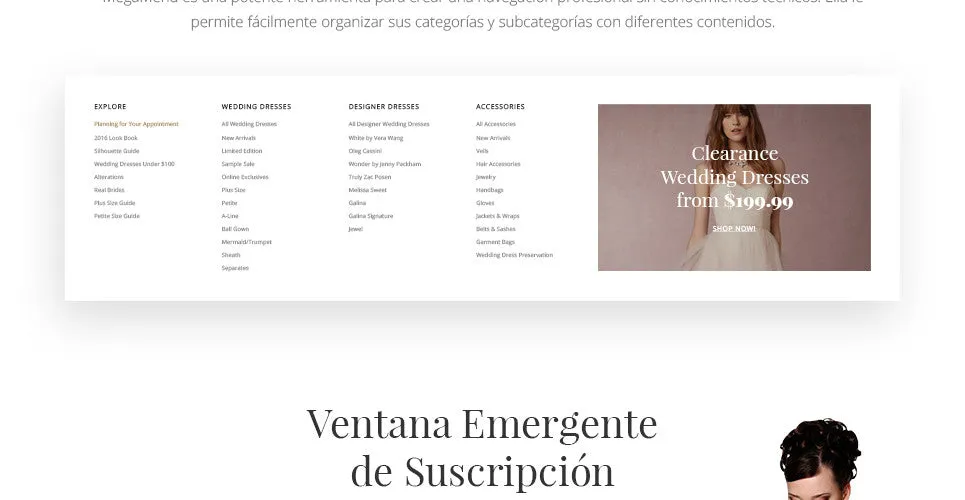 Grand Bridal Magento Website