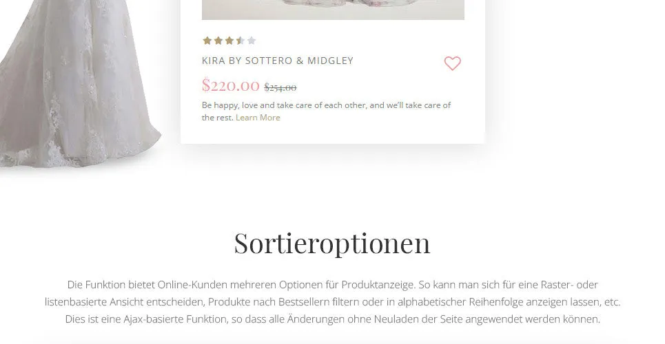 Grand Bridal Magento Website