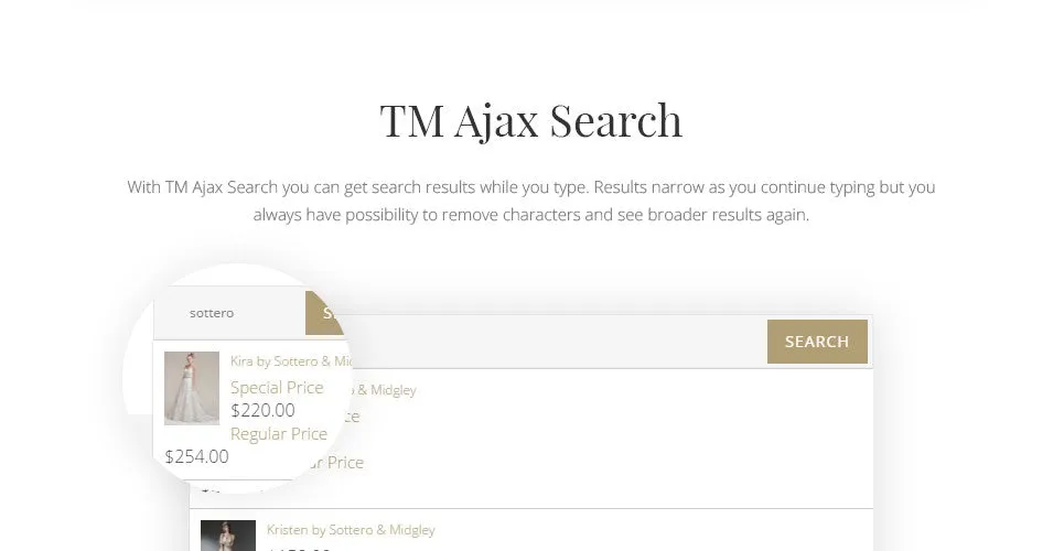 Grand Bridal Magento Website