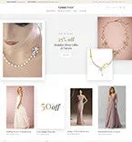 Grand Bridal Magento Website