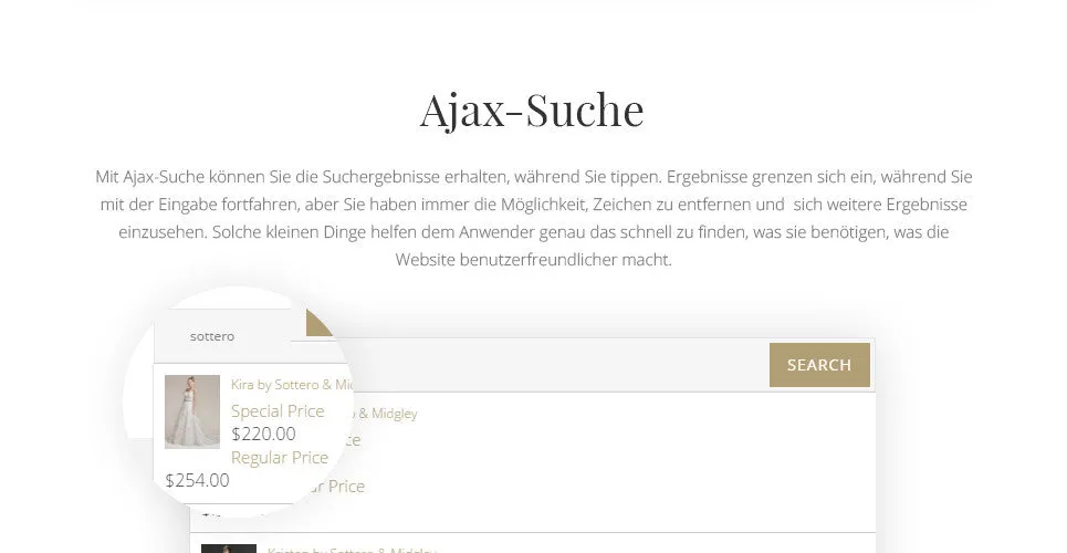 Grand Bridal Magento Website