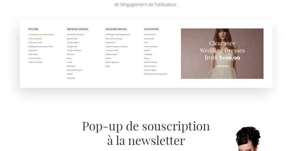 Grand Bridal Magento Website