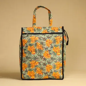 Green - Handcrafted Cotton Shopping Bag 04