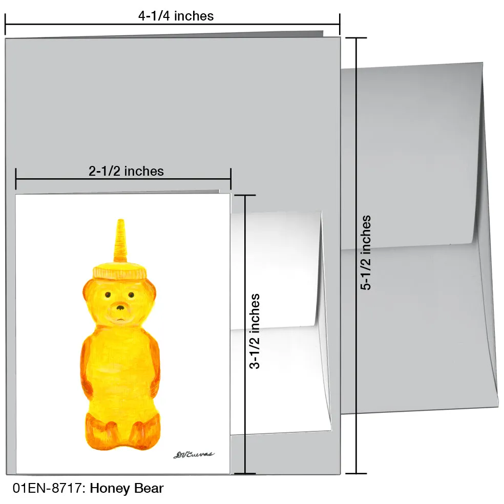 Honey Bear, Greeting Card (8717)