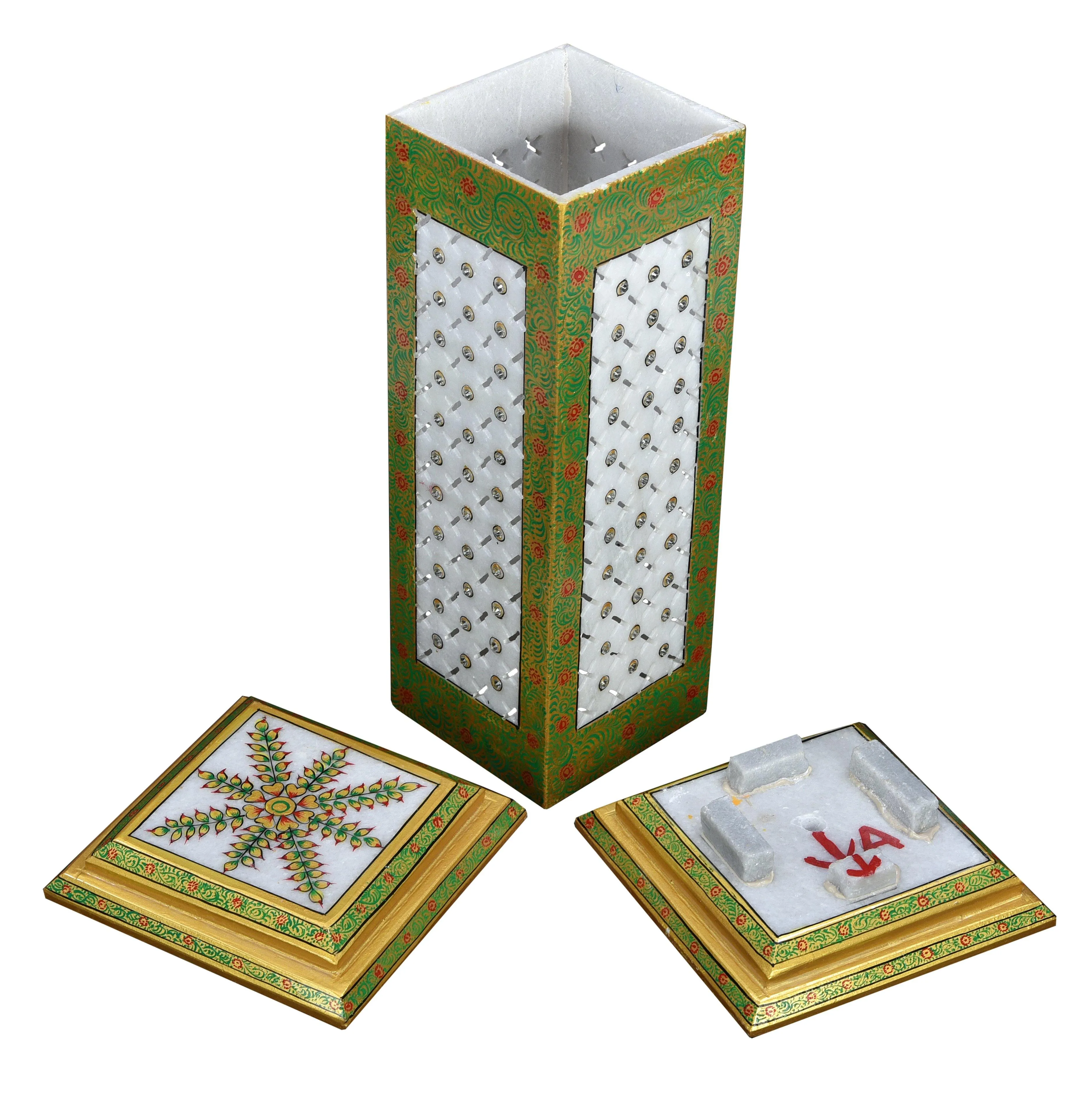 Lavish Touch Safia Marble Lamp